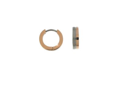 Boccia Titan Creolen Rosegold 0510-12