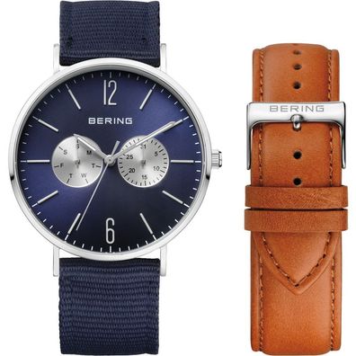 Bering Herrenuhr mit Wechselband 14240-507