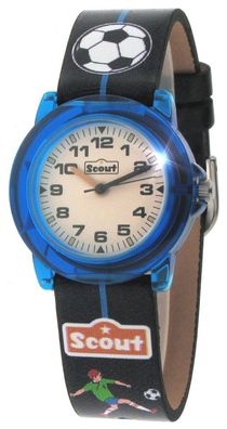Scout Kinderuhr Crystal Fußball 280305000
