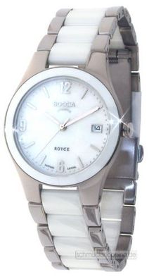 Boccia Damen Titan-Keramik Uhr 3189-01