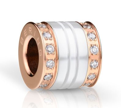 Bering Charm Edelstahl rosévergoldet Heart-2