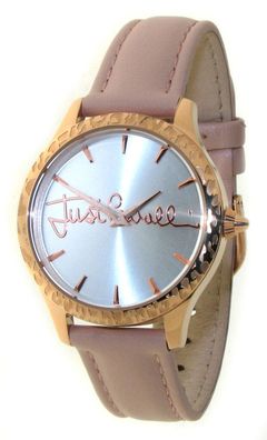 JUST Cavalli Damenuhr Logo Plisse JC1L023L0045