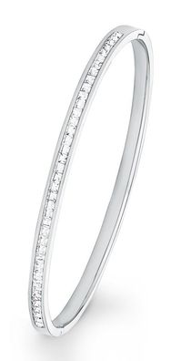 S. Oliver Edelstahl Armreif mit Swarovski Elements 2018533