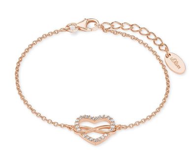 S. Oliver Silber Armband Herz Infinity 2020990 SOJ-0290-B-20