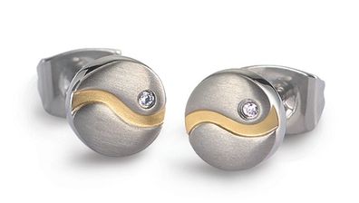 Boccia Titanohrstecker WAVE 05028-04