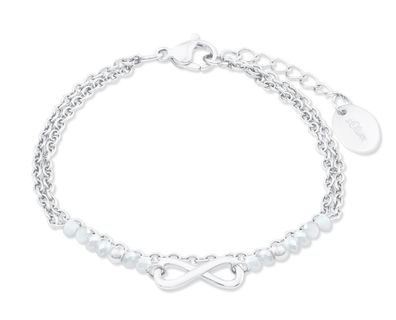 S. Oliver Damen Armband 2022717 Infinity SOJ-0154-B-21