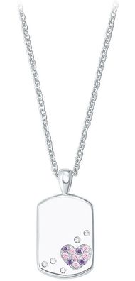 Prinzessin Lillifee Silberkette mit Plaketten-Anhänger 2027206