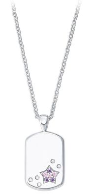 Prinzessin Lillifee Silberkette mit Plaketten-Anhänger 2027207