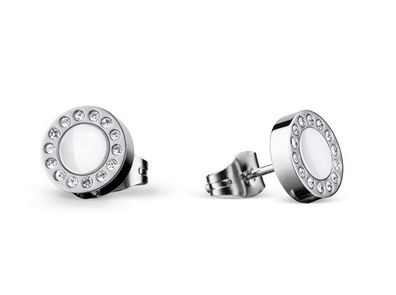 BERING Ohrstecker Edelstahl weiß 707-150-05