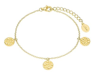 s. Oliver Silber Münz-Armband vergoldet 2027552