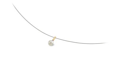 Boccia Titan Collier Süßwasserperle 08036-02