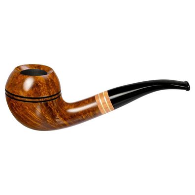 VAUEN Pfeife Brass 2308, braun, glatt, 9mm Filter Neuheit 2026