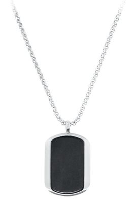 S. Oliver Kette Edelstahl mit Anhänger Achat 2035537