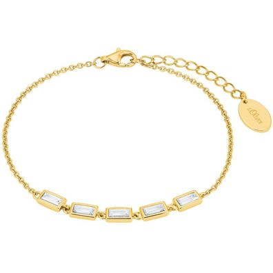S. Oliver Armband 925er Silber vergoldet 2029365