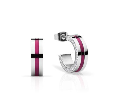 BERING Creolen Edelstahl purple 725-199-05
