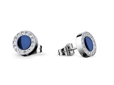 BERING Edelstahl Ohrstecker blau 707-170-05