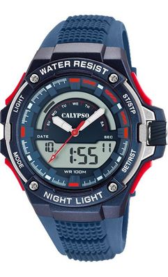 Calypso Herren Armbanduhr blau K5768 3