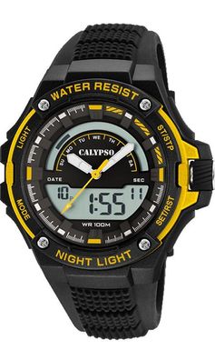 Calypso Herren Armbanduhr schwarz K5768 4