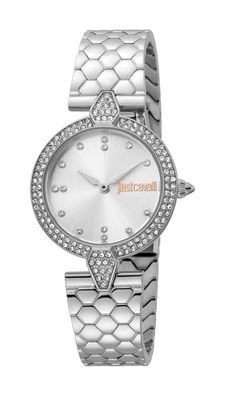 JUST Cavalli Damenuhr NOBILE mit Armkettchen im Set JC1L159M0045