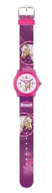 Scout Kinderuhr Crystal Pferde 280305042