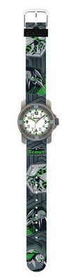 Scout Kinderuhr Action Boys Black Spider 280376042