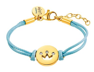 Prinzessin Lillifee Armkette IP gold blau 2034003