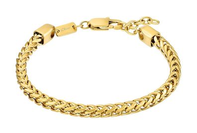 S. Oliver Herren Edelstahl Armband IP Gold 2033923