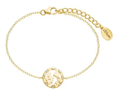 S. Oliver Damen Armband vergoldet 2032796