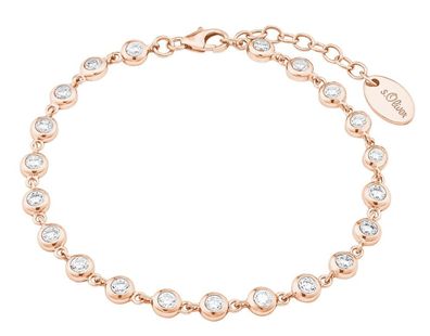 S. Oliver Silber Armband roségoldfarben 2032981