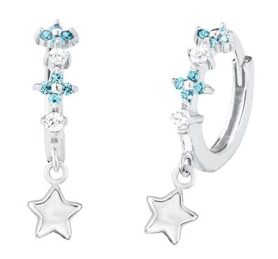 Prinzessin Lillifee Silber Creolen Stern 2034012