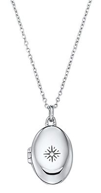 S. Oliver Silber Kette Medaillon 2034316