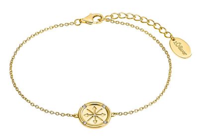 s. Oliver Silber Armband vergoldet 2034308