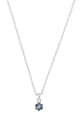 S. Oliver Silber Kette Blume 2034171