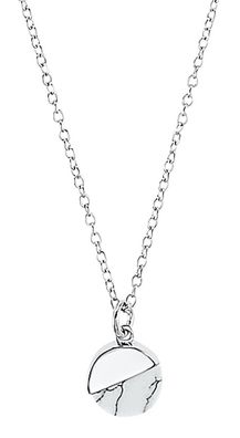 S. Oliver Silber Kette mit Marmoranhänger 2034368