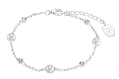 S. Oliver Damen Armband Perle 2034394