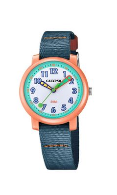Calypso Armbanduhr orange/blau K5811 2
