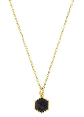 S. Oliver Silber Kette mit Anhänger goldfarben 2034894