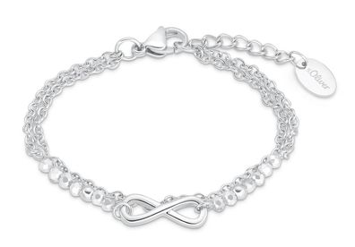 S. Oliver Edelstahl Armband zweireihig 2034972 SOJ-0154-B-21