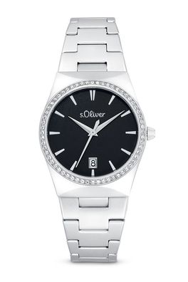 S. Oliver Damenuhr Edelstahl 2034591