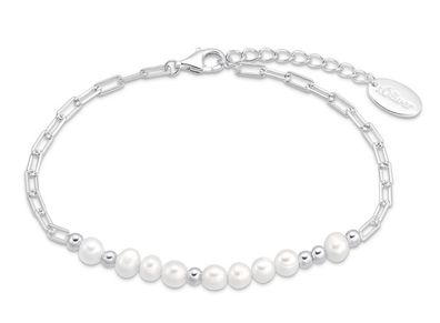 S. Oliver Damen Armband Zuchtperle 2034891