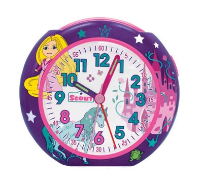 Scout Kinderwecker Prinzessin Quarz 280001048