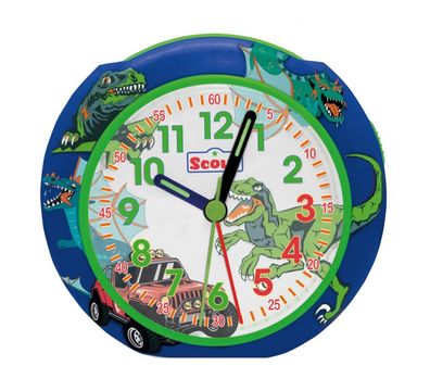 Scout Kinderwecker Quarz Dinosaurier 280001047