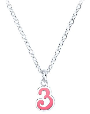 Prinzessin Lillifee Silberkette mit Zahlenanhänger 2035975