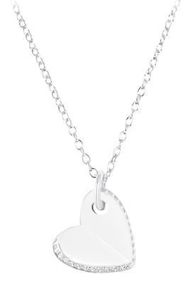 S. Oliver Silber Kette Herz SOJ-0303-N-45