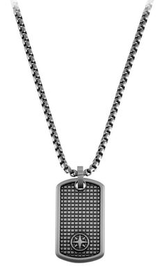 S. Oliver Herren Kette Edelstahl Kompass 2036846