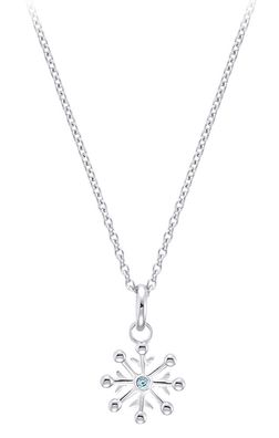 Prinzessin Lillifee Silberkette mit Schneeflocken-Anhänger 2036941