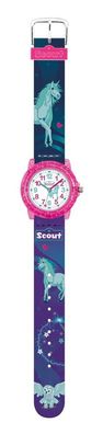 Scout Kinderuhr Crystal Einhorn 280305048