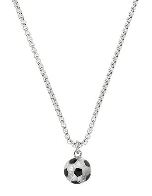 S. Oliver Kette Edelstahl mit Anhänger Fussball SOJ-0272-N-43