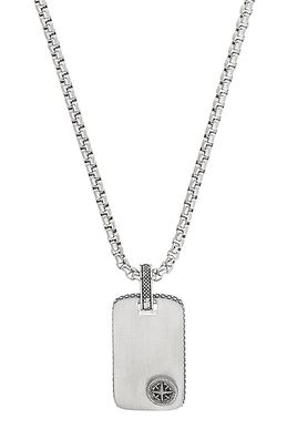 S. Oliver Kette Edelstahl mit Dog- Tag Anhänger SOJ-0009-N-60