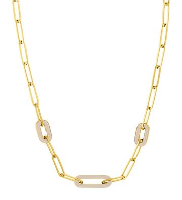 S. Oliver Edelstahl Kette IP gold 2037986